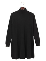 JOC ニット天竺タートルフレアワンピース