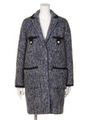 【GREED】Mohair　Shaggy　Check　Coat