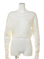 point cable KNIT TOPS