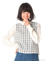 ・ウインドペンミニハイネックニットプルオーバー