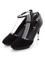 バイカラーストームパンプス