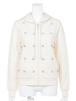 ビジューパーカー