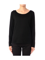 ラウンドネックストレッチカットソー