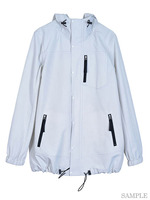 コクーンシルエットマウンテンパーカー