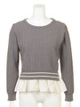 RUFFLE　HEM　　　　　　　　　　