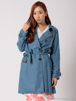 テンセルデニムトレンチコート