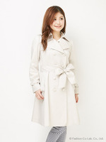 【美人百花2月号掲載】トレンチコート