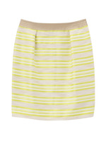 マルチボーダータイトスカート