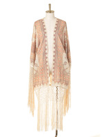 kalamkari　プリントキモノトッパー