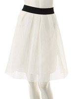 【CEDNIE】メッシュダイバーフレアスカート