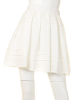 チェックジャガードフレアスカート