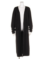 【CHIC】ストレートロングニットカーディガン