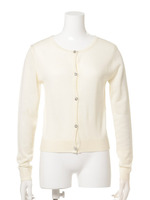 ビジューボタンカーデ