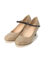 ベルト付きヒールパンプス