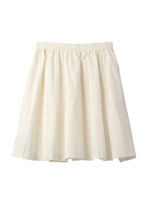 ミディ丈プリーツフレアスカート