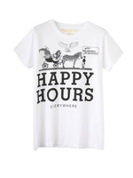 ［HAPPINES　IS　＄10］HAPPY　HOURS　Tee