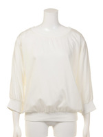 【mystic】布帛リブ使いプルオーバー