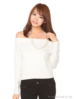 オフショルクロップドケーブルPO