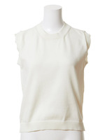 クルーネックアシメベスト