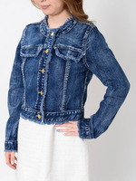 ファインストレッチノーカラーGジャン