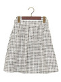 JOC PE/C ツイードチェックボリュームスカート