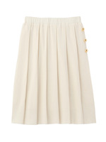 ミモレ丈プリーツスカート