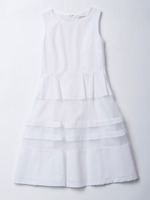 シースルーボーダーワンピ