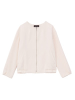 シンプルノーカラージャケット