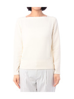 スクエアネックニットプルオーバー