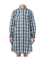 チェックシャツワンピース