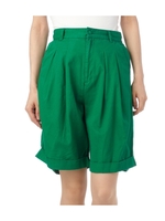 ツータックハーフパンツ