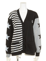 ボーダークレイジーカーディガン