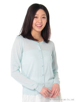 14G天竺カラーカーディガン