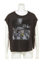 Abbey Road スヌーピー ドレープTシャツ