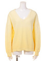 VネックグラデーションニットTOPS
