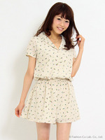 小花柄コンビネゾン【Summer collection】