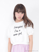 Everyday裏毛プルオーバー/オフホワイト