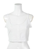 FITカットビスチェ/ホワイト