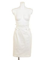 Frill　Ribbon　Skirt/Lavender