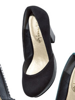 PJ/MHBデザインヒールパンプス/ブラック