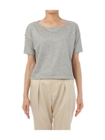 [L]ワイドシルエットカラープルオーバー/ブルー系(991)