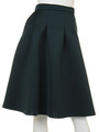 【CASUAL】タックフレアスカート/グリーン