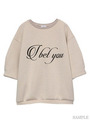 【NINE】ダンボールニットTOPS/TOPグレー