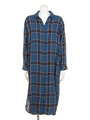 【ROSE BUD】LONG SHIRT DRESS/NAVY