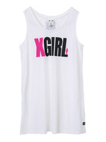 【X-girl x GIRL SKATEBOARDS】XGIRL TANK DRESS/PURPLE