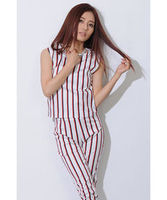 【アウトレット特別価格】ブリティッシュストライプTOP/NAVY