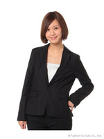 Ｔ／Ｒツイルギャバジャケット/ブラック