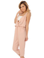 カシュクールオールインワン/BEIGE