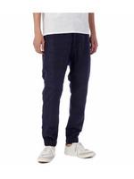 カモフラ柄ウール混リブパンツ/ネイビー系(993)