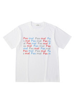 カラーロゴTシャツ/ホワイト(001)